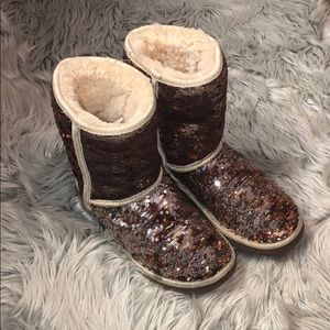 Women’s sparkles/sequin ugg boots